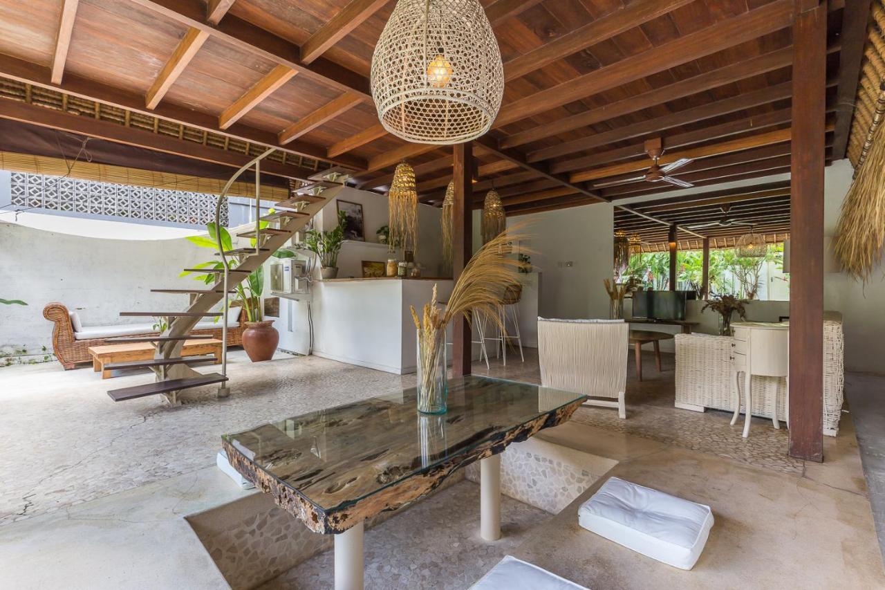 坎古Eco Bamboo Bungalow 3别墅 外观 照片