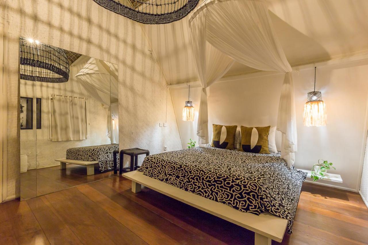 坎古Eco Bamboo Bungalow 3别墅 外观 照片