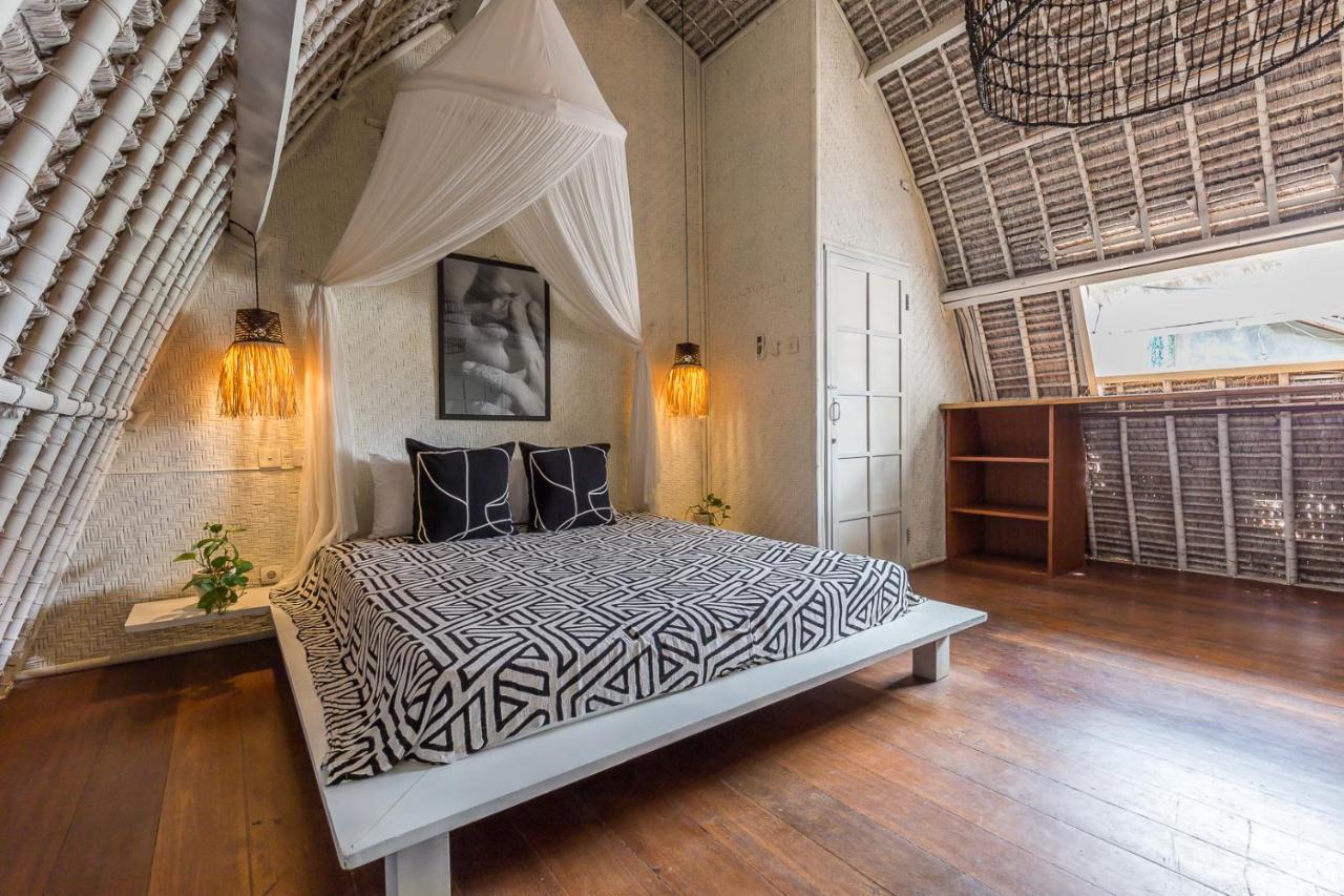 坎古Eco Bamboo Bungalow 3别墅 外观 照片