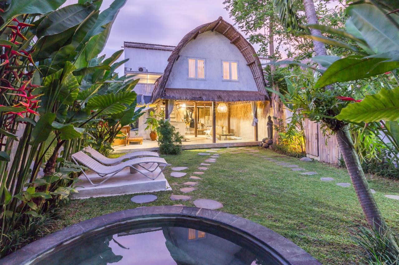 坎古Eco Bamboo Bungalow 3别墅 外观 照片