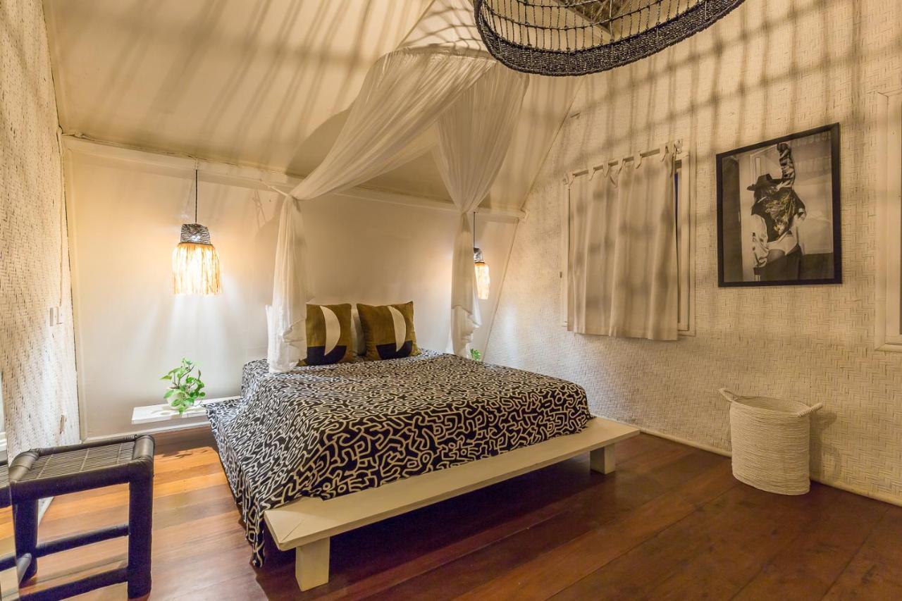 坎古Eco Bamboo Bungalow 3别墅 外观 照片