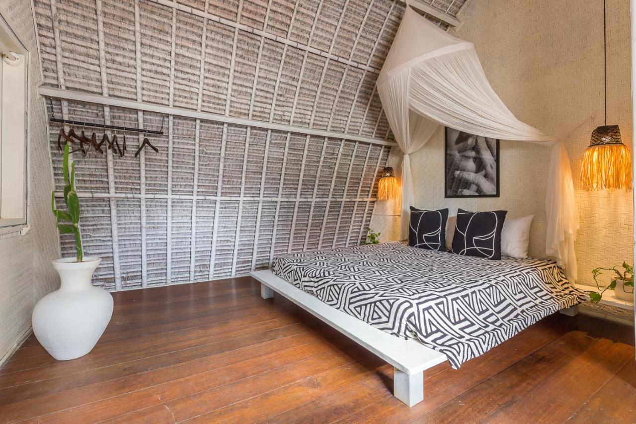 坎古Eco Bamboo Bungalow 3别墅 外观 照片